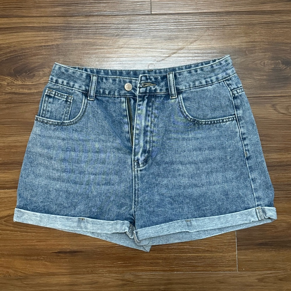 SHEIN Classic Blue Jean Shorts